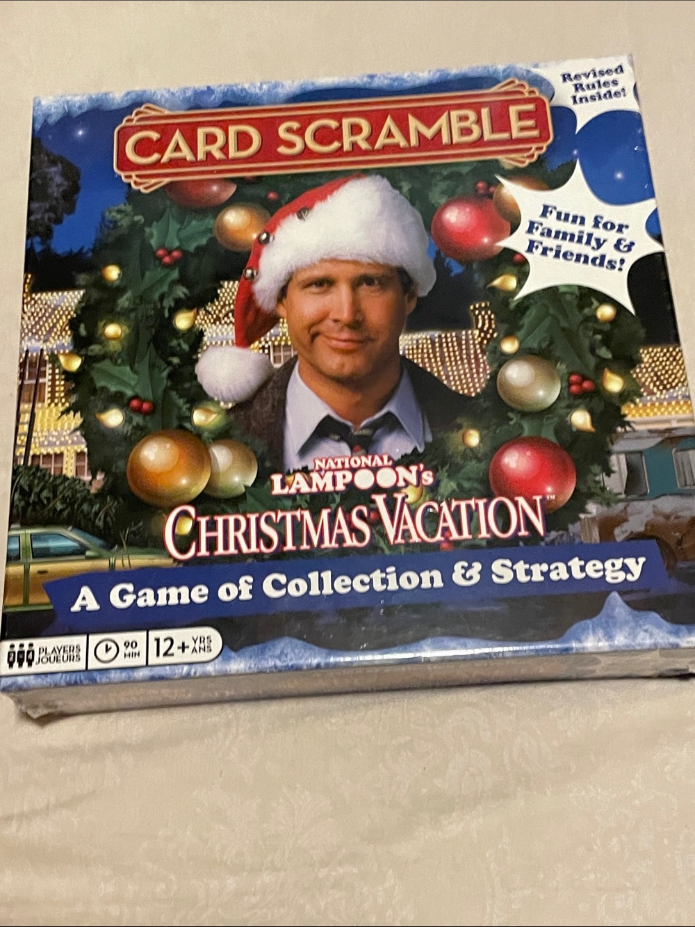 Warner Bros. Card Scramble: Christmas Vacation - Red, Green, Blue